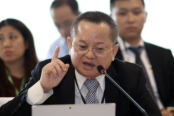 Ông Lê Văn Quang, Chủ tịch Tập đoàn Minh Phú kiến nghị Chính phủ là các doanh nghiệp xã hội không chịu sự chi phối của Luật chứng khoán.
