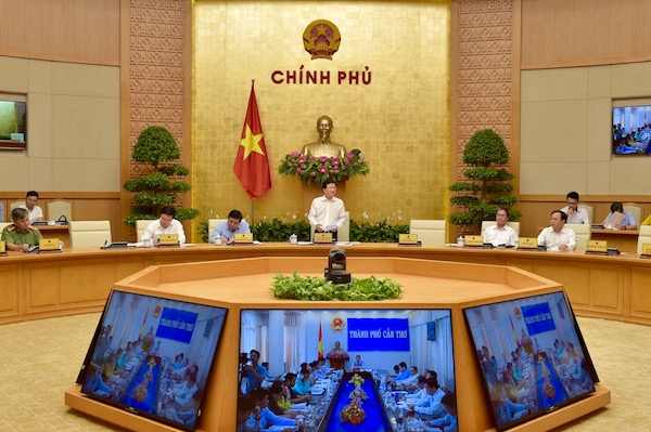 Sáng 15/7, Phó Thủ tướng Trịnh Đình Dũng chủ trì Hội nghị trực tuyến với các địa phương về tình hình triển khai thực hiện Luật Quy hoạch.