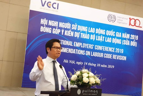 TS.Vũ Tiến Lộc, Chủ tịch Phòng Thương mại và Công nghiệp Việt Nam (VCCI) khẳng định 