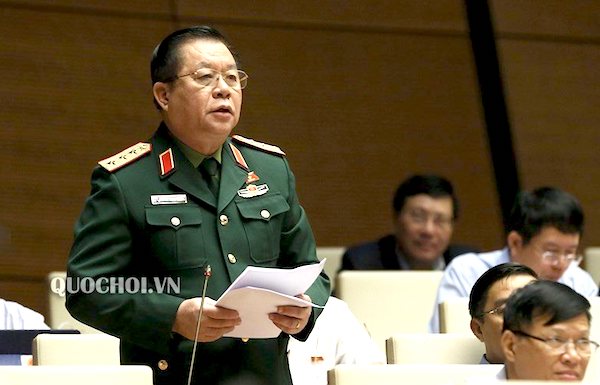 Đại biểu Nguyễn Trọng Nghĩa (Tiền Giang), Phó chủ nhiệm Tổng cục Chính trị Quân đội nhân dân Việt Nam khẳng định