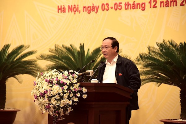 Ông Nguyễn Thế Hùng - Phó Chủ tịch UBND TP Hà Nội cho biết, Thành phố đang tập trung phát triển đồng bộ nước mặt, trong đó, có nhà máy nước sông Đà, nước mặt sông Đuống, nước mặt sông Hồng