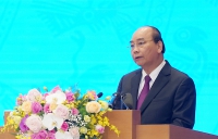 Thủ tướng: Năm 2020 Việt Nam đặt mục tiêu xuất khẩu 300 tỷ USD và 5 năm liên tiếp xuất siêu