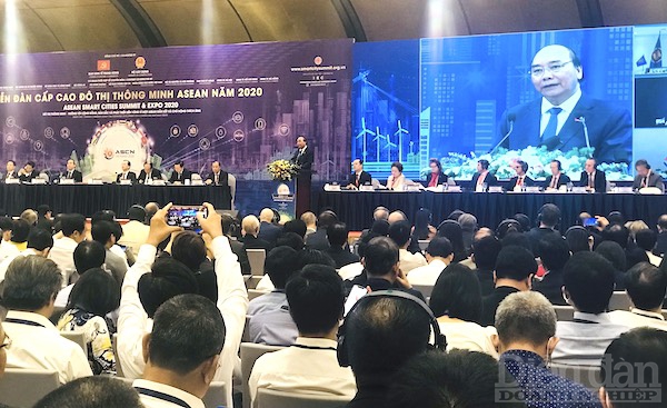 Diễn đàn cấp cao Đô thị thông minh ASEAN năm 2020 diễn ra ngày 22/10 dưới sự chủ trì của Thủ tướng Chính phủ Nguyễn Xuân Phúc