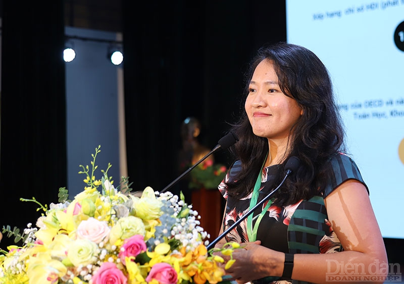 bà Lê Diệp Kiều Trang, Giám đốc tài chính AREVO, đồng sáng lập quỹ Alabaster