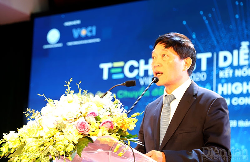 Thứ trưởng Trần Văn Tùng nhấn mạnh rằng cần có sự chung tay của các bộ ngành và các đơn vị liên quan trong thúc đẩy hệ sinh thái khởi nghiệp sáng tạo.