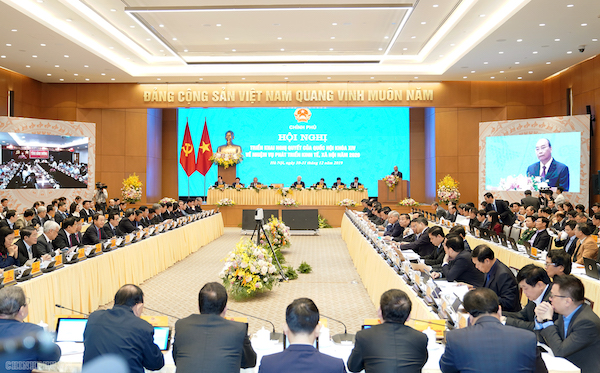 Hội nghị Chính phủ với các địa phương chính thức khai mạc với quy mô toàn quốc. Tổng Bí thư, Chủ tịch nước Nguyễn Phú Trọng dự và phát biểu chỉ đạo Hội nghị.
