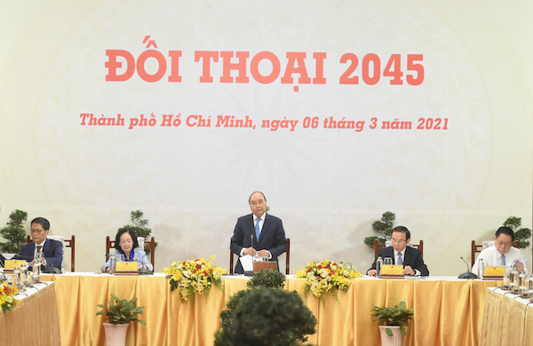 Thủ tướng "đối thoại 2045": Tầm nhìn về một Việt Nam hùng cường