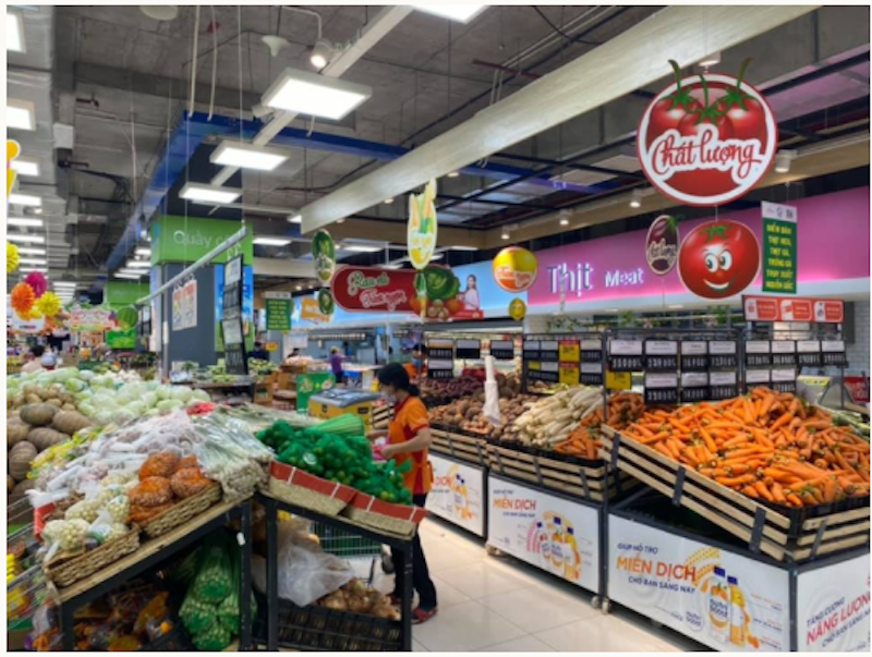 hàng loạt siêu thị Co.opmart, Co.opXtra, Co.op Food phải đóng cửa khi xuất hiện ca nhiễm... khiến doanh thu không ổn định, các nguồn thu sụt giảm nghiêm trọng.