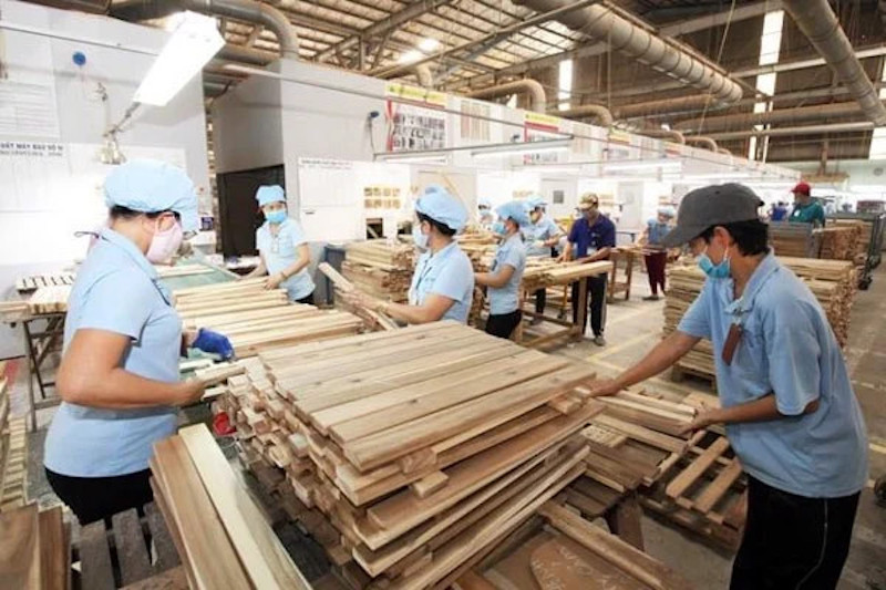 Chưa tự chủ được nguồn nguyên liệu cũng là lo lắng với các doanh nghiệp ngành gỗ.
