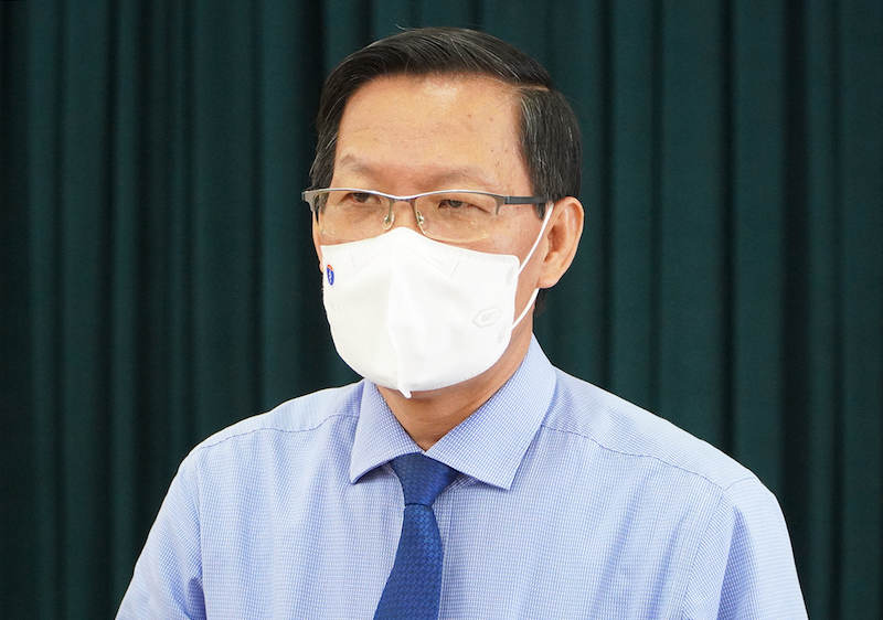 Chủ tịch UBND TP.HCM Phan Văn Mãi cho biết, TP.HCM là địa bàn bị ảnh hưởng nặng nề bởi làn sóng dịch COVID lần thứ tư