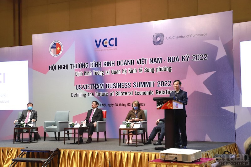 Chủ tịch VCCI khẳng định hợp tác thương mại và đầu tư giữa Việt Nam và Hoa Kỳ đóng một vai trò quan trọng vào việc Việt Nam đạt được những mục tiêu kinh tế