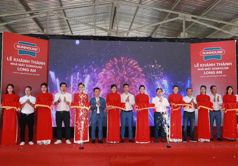 Tập đoàn Sunhouse vừa chính thức khánh thành nhà máy sản xuất tại KCN Tân Đức, Long An.