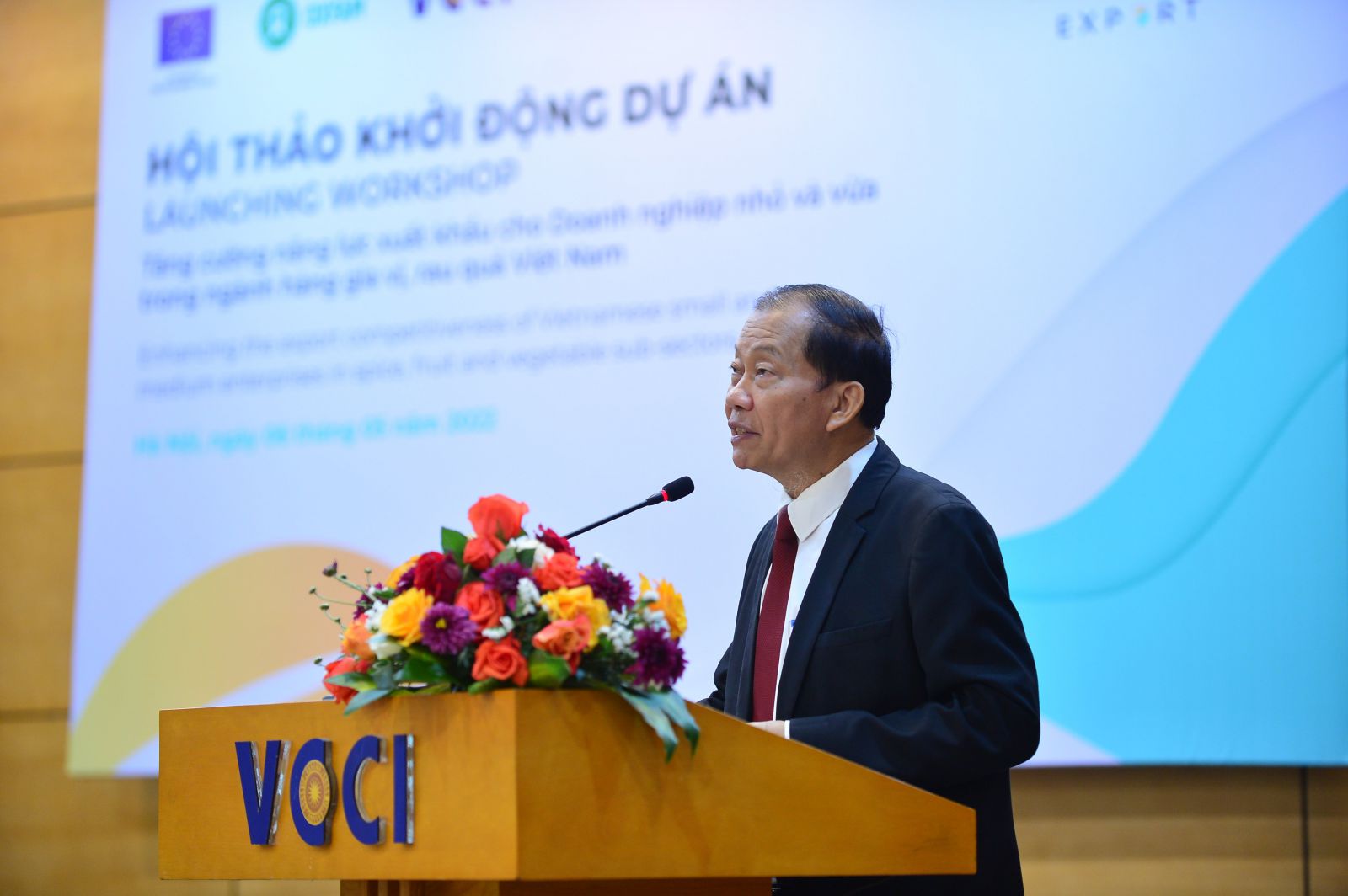 Ông Hoàng Quang Phòng, Phó Chủ tịch Liên đoàn Thương mại và Công nghiệp Việt Nam (VCCI) 