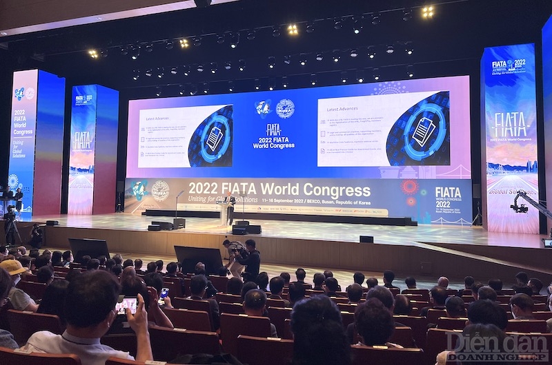 Đại hội Liên đoàn các Hiệp hội Giao nhận Vận tải Quốc tế (FIATA) -p/FIATA World Congress 2022 (FWC 2022) tại TP.Busan, Hàn Quốc.