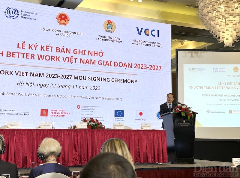 VCCI đã phối hợp chặt chẽ với Better Work Việt Nam (BWV) ngay từ những năm đầu tiên chương trình hoạt động tại Việt Nam