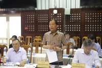 Đoàn giám sát Hội đồng Quản lý Bảo hiểm xã hội làm việc với tỉnh Tây Ninh