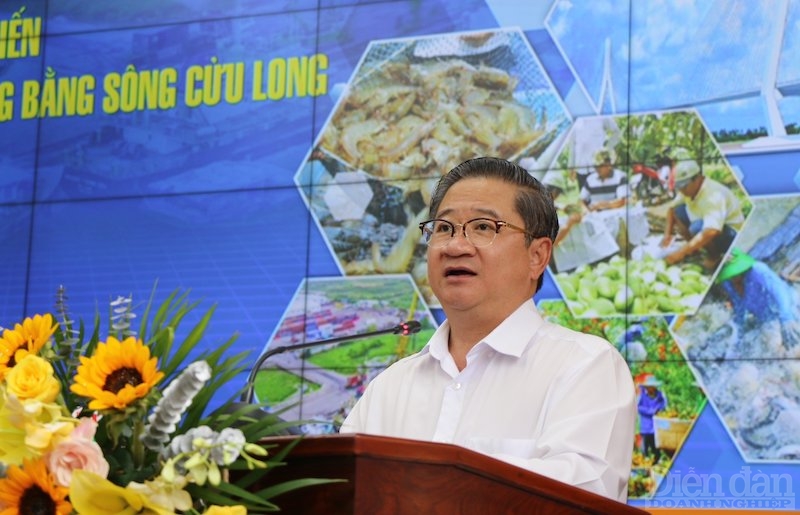 ông Trần Việt Trường, Chủ tịch UBND TP Cần Thơ chia sẻ, là một trong 7 vùng kinh tế trọng điểm của Việt Nam, vùng Đồng bằng sông Cửu Long (ĐBSCL)