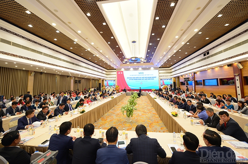 Hội nghị toàn quốc các Hiệp hội doanh nghiệp và giới doanh nhân Việt Nam năm 2023.