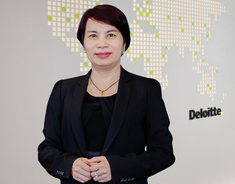 Bà Trần Thị Thúy Ngọc, Phó Tổng Giám đốc Thường trực, Lãnh đạo phụ trách Dịch vụ Phát triển Bền vững & Biến đổi khí hậu, Deloitte Việt Nam.
