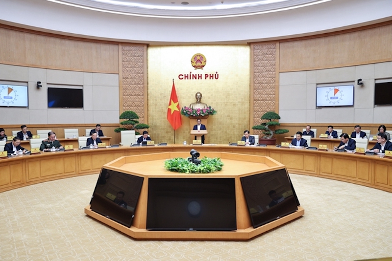 Thủ tướng Phạm Minh Chính Chủ trì phiên họp Chính phủ thường kỳ tháng 11/2023.