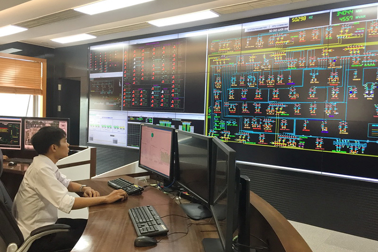 Trung tâm điều khiển hệ thống điện EVN HCMC
