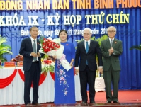 Thủ tướng phê chuẩn bà Trần Tuệ Hiền giữ chức Chủ tịch UBND tỉnh Bình Phước