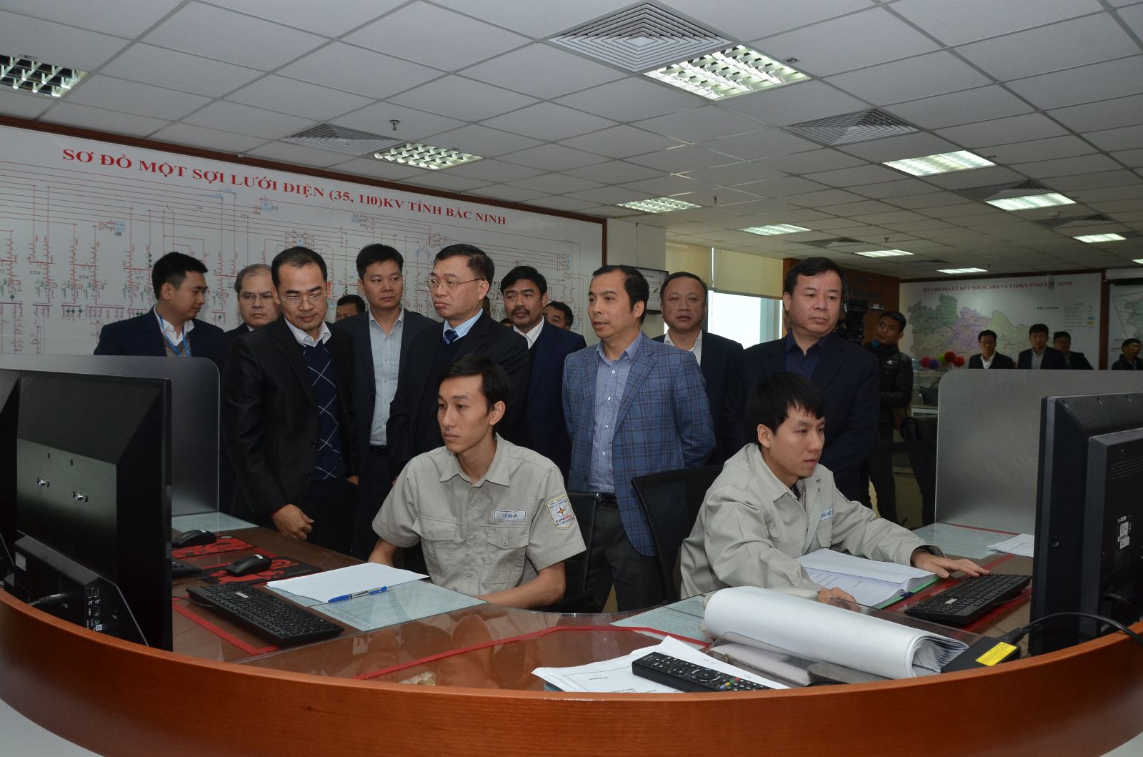 Đoàn công tác kiểm tra tại Bắc Ninh