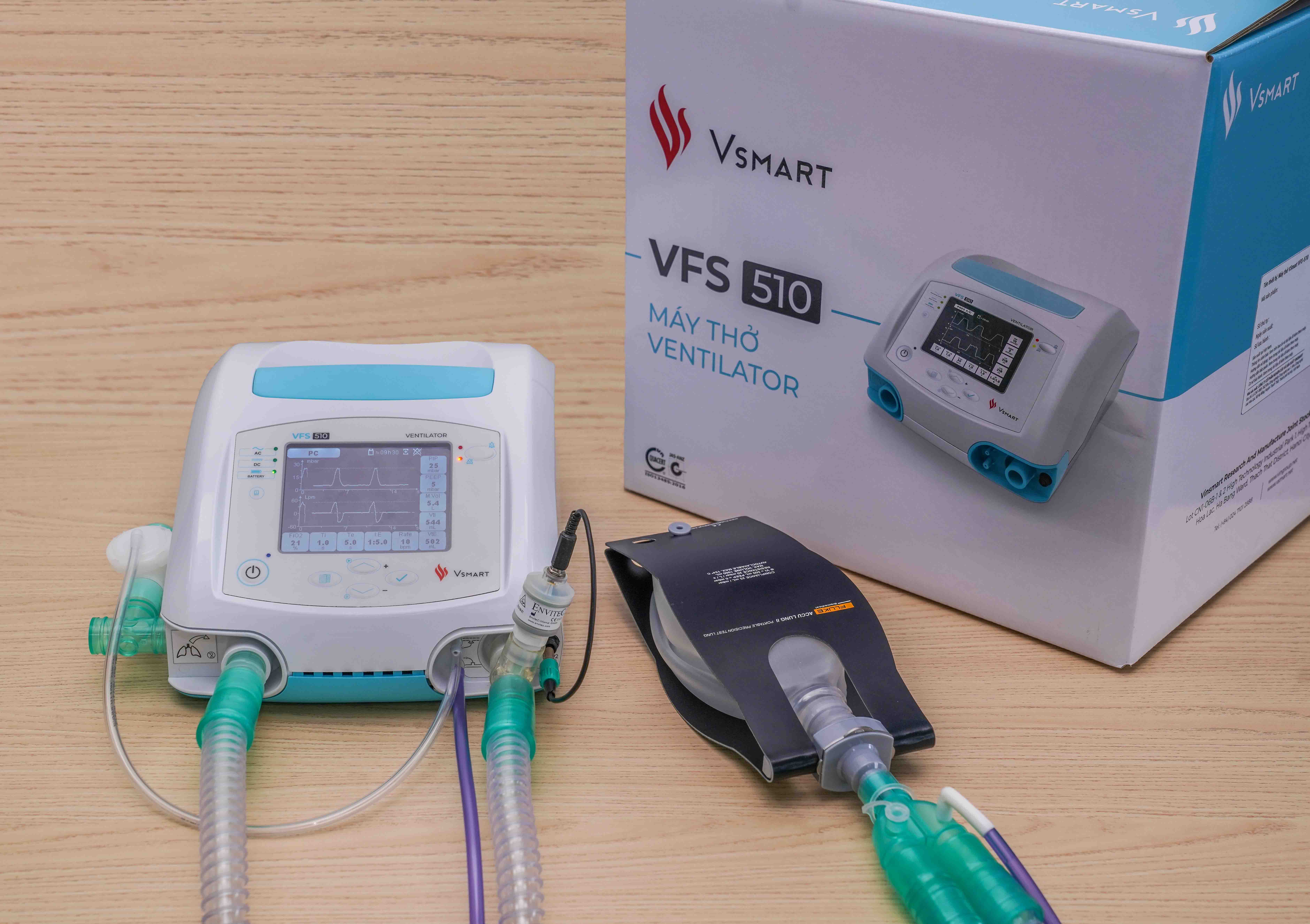 Máy thở VFS-510 không chỉ đáp ứng kịp thời cho nhu cầu điều trị dịch COVID-19p/trước mắt; mà còn có thể tiếp tục sử dụng trong việc điều trị tích cực (ICU) của các cơ sở y tế, mang lại giá trị và hiệu quả trong dài hạn.