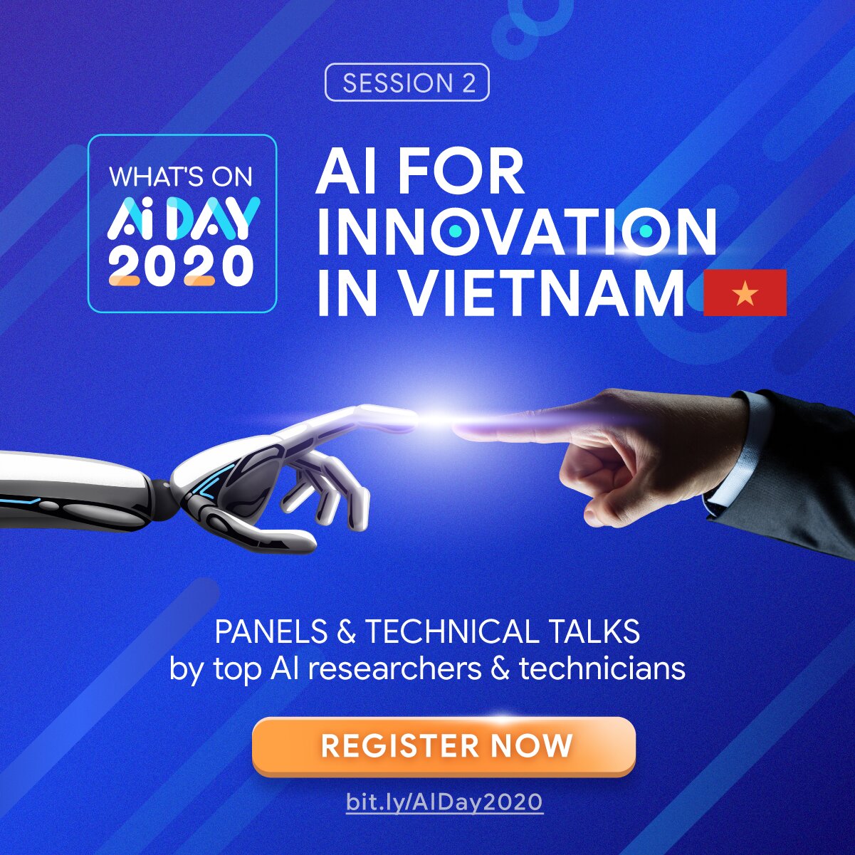 “Trí tuệ nhân tạo trong đổi mới kỹ thuật” là một trong những chủ đề của AI Day 2020.