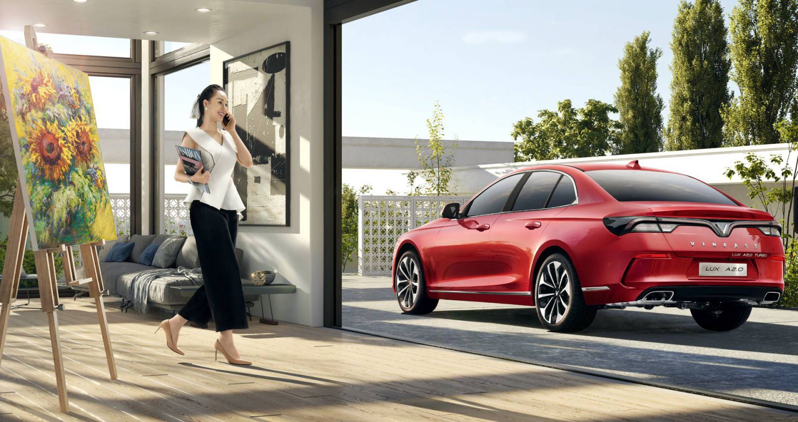 khách hàng có cơ hội rinh xe sang VinFast Lux chỉ từ 801 triệu đồng với mẫu Lux A2.0