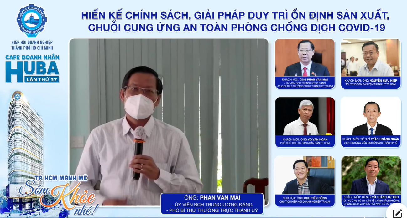 Phó bí thư thường trực Thành ủy TP. Hồ Chí Minh Phan Văn Mãi chương trình 
