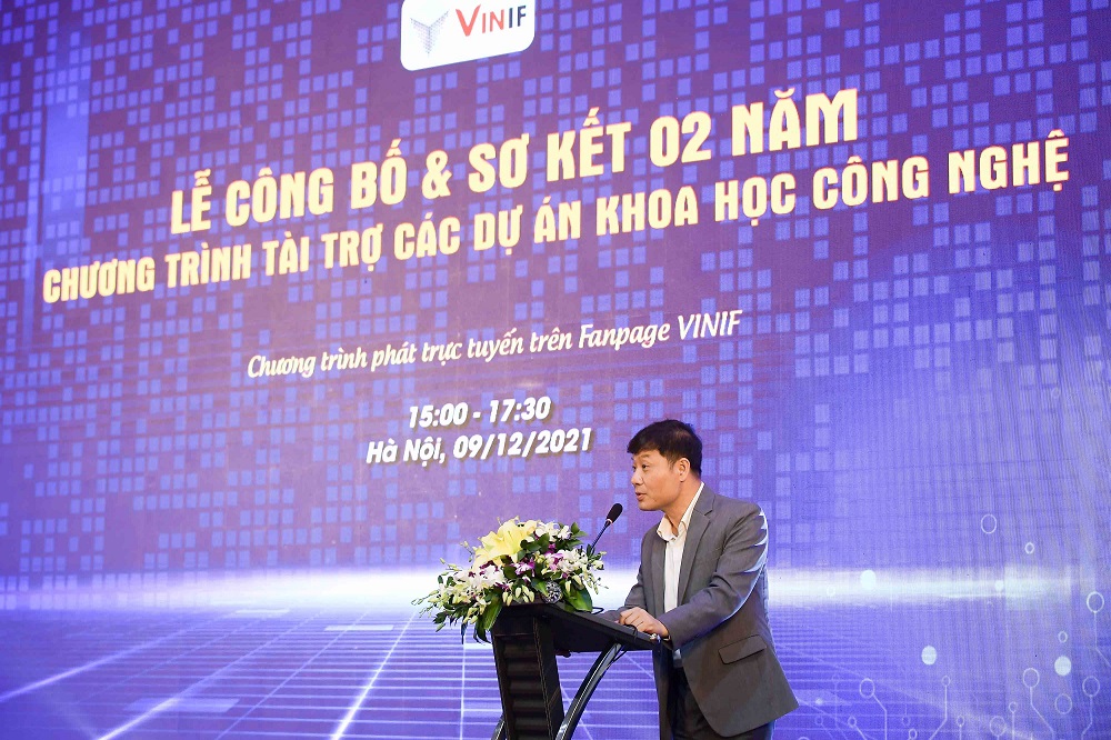 GS. Vũ Hà Văn (Giám đốc Khoa học VinIF và VinBigData, Tập đoàn Vingroup) khẳng định: VINIF luôn nỗ lực thúc đẩy hệ sinh thái nghiên cứu - ứng dụng khoa học trong nước.