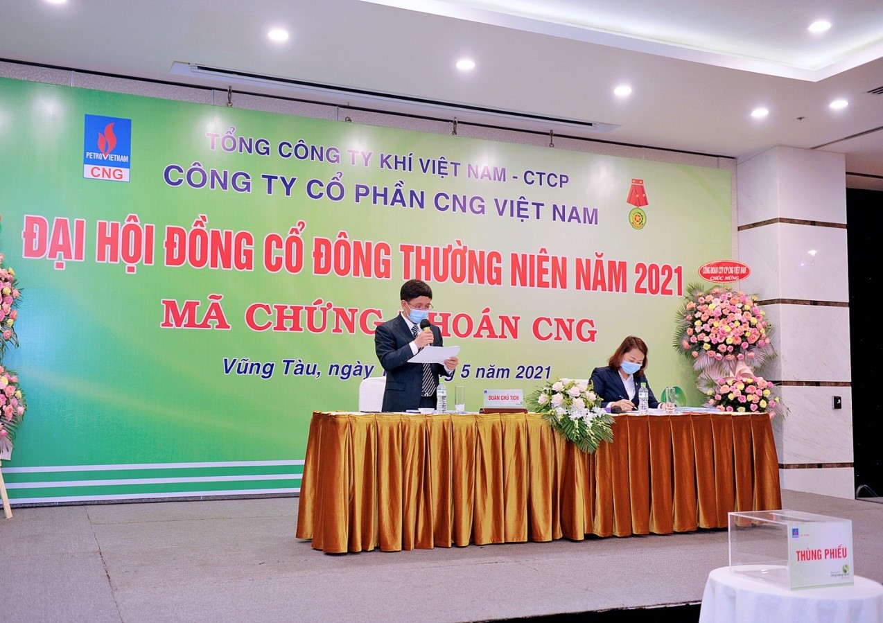 Đại hội đồng cổ đông tham gia quyết định Chiến lược phát triển CNG Việt Nam