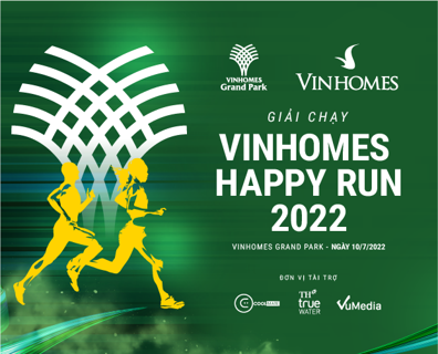 Giải chạy Vinhomes Happy Run 2022 tổ chức tại Đại đô thị Vinhomes Grand Park
