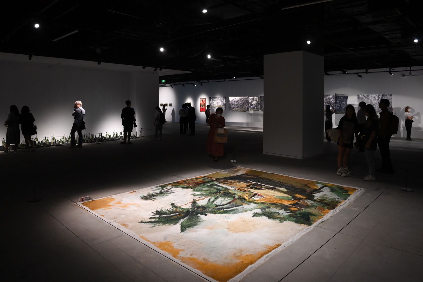 Tác phẩm “Bài học về phong cảnh” của nghệ sĩ Châu Nguyễn 