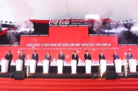 Long An: Khởi công xây dựng nhà máy Coca-Cola Việt Nam