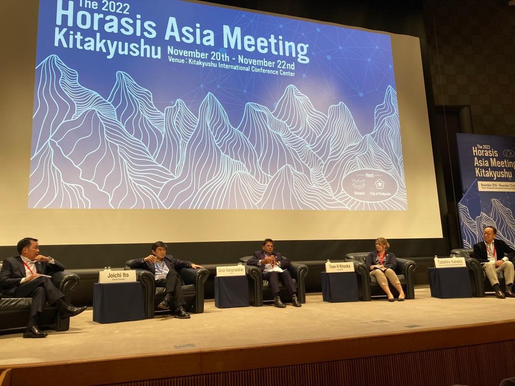 Các đại biểu tham gia phiên họp toàn thể “Xây dựng quy tắc ESG mới cho khu vực châu Á”