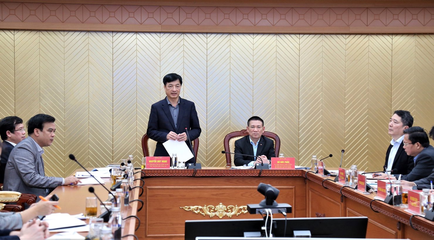 Thứ trưởng Bộ Công an Nguyễn Duy Ngọc đánh giá cao nỗ lực trong ứng dụng công nghệ thông tin của ngành Tài chính.