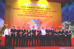 Đẩy mạnh hợp tác giữa TP. Hồ Chí Minh với các tỉnh, thành phố ĐBSCL