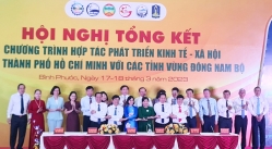 TP. Hồ Chí Minh đẩy mạnh hợp tác với các tỉnh vùng Đông Nam Bộ