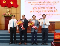Ông Huỳnh Văn Sơn được phê chuẩn làm Phó Chủ tịch UBND tỉnh Long An
