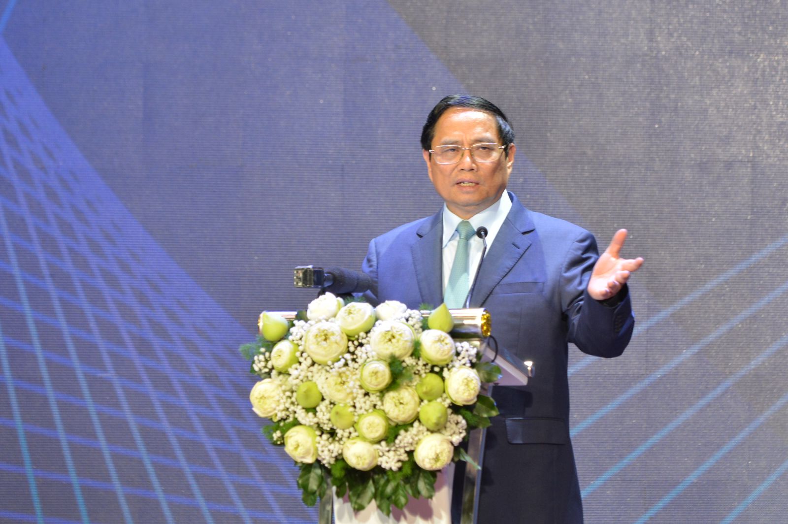 Thủ tướng Chính phủ - Phạm Minh Chính phát biểu tại hội 