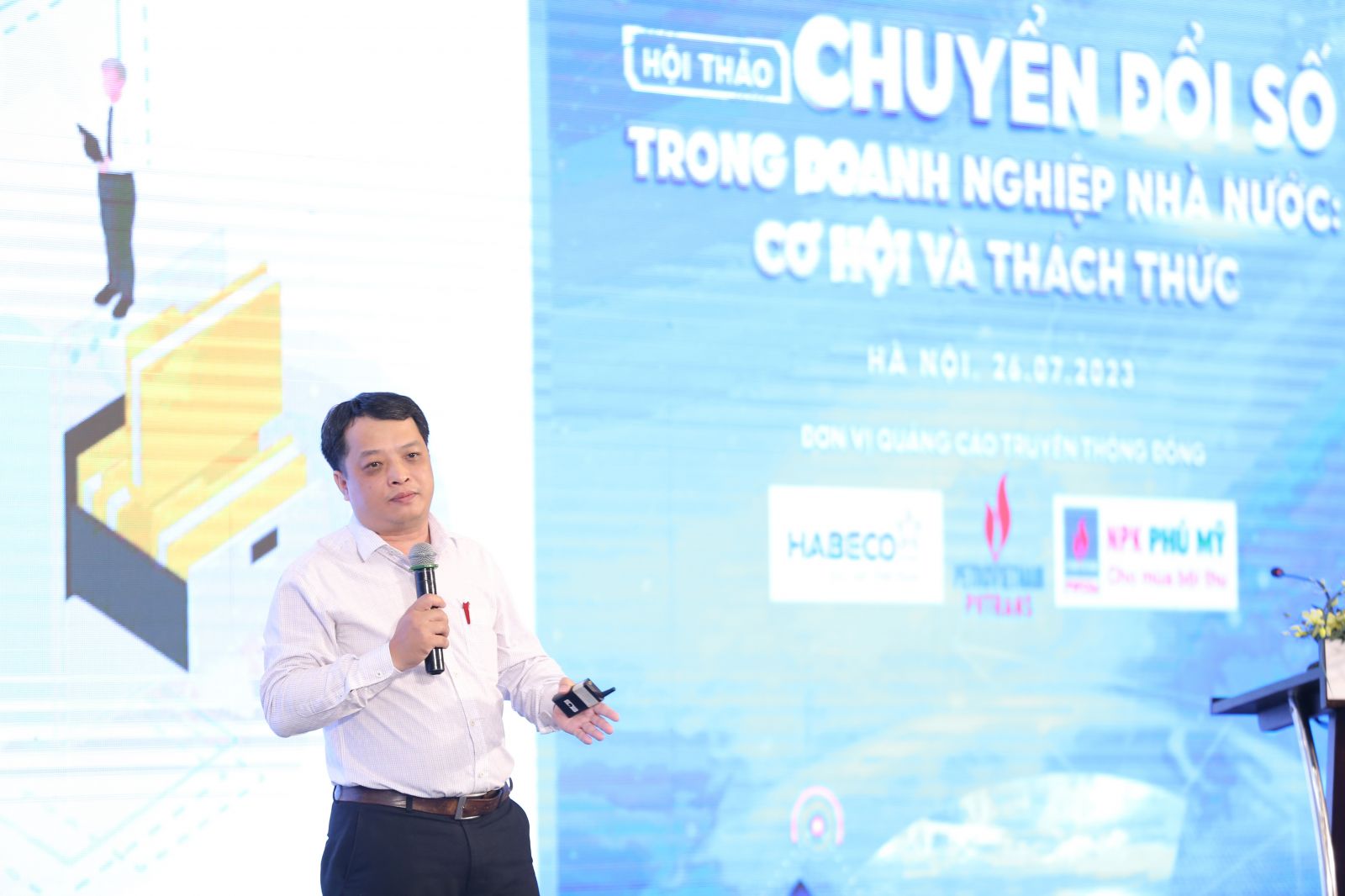 Ông Lê Nguyễn Trường Giang, Viện trưởng Viện Chiến lược Chuyển đổi số - Hội Truyền thông số Việt Nam