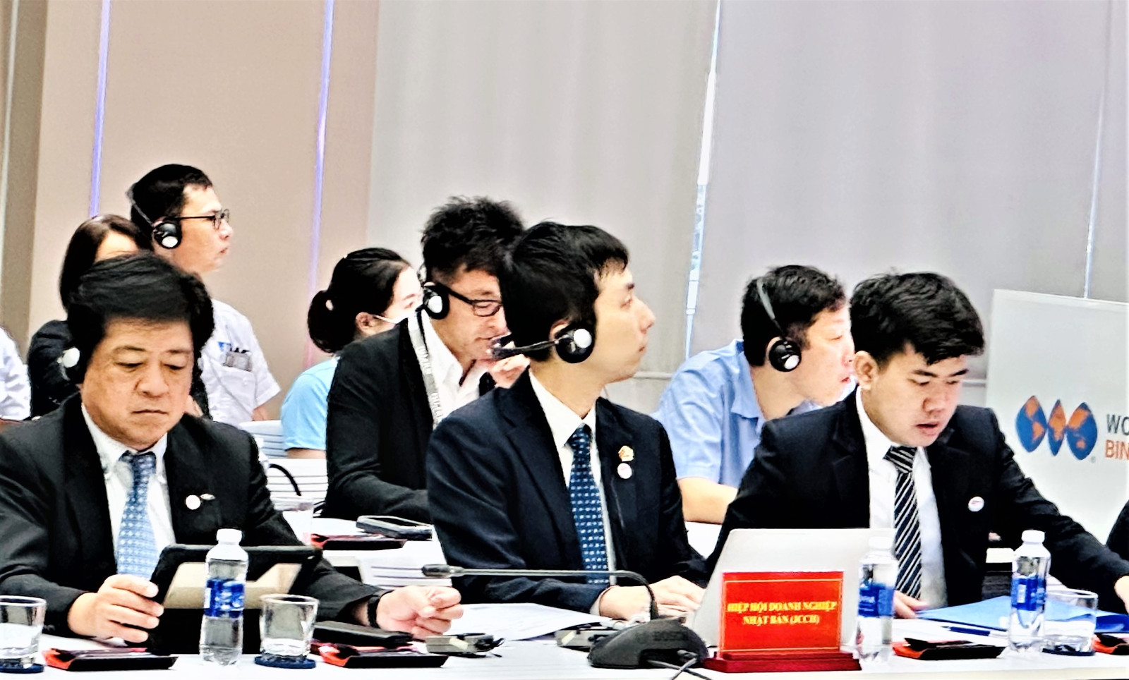 các doanh nghiệp Nhật Bản tham dự hội nghị