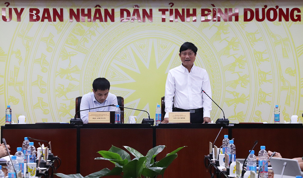 Ông Võ Văn Minh - Chủ tịch UBND tỉnh