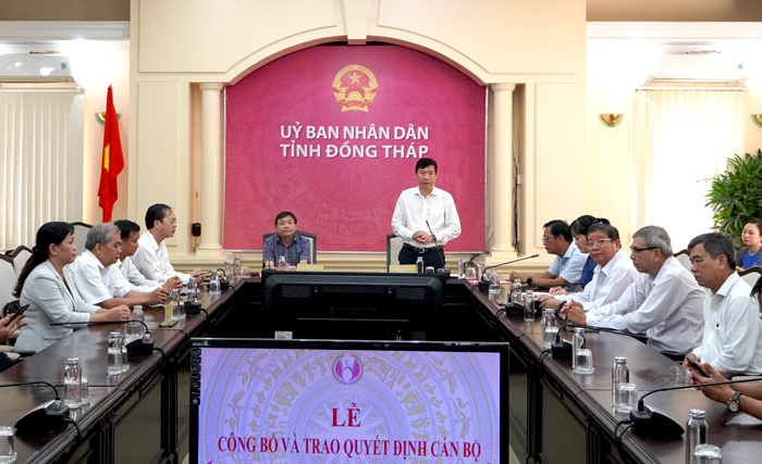 Chủ tịch UBND tỉnh Phạm Thiện Nghĩa yêu cầu sở ban ngành và địa phương tạo điều kiện để đồng chí Trần Trí Quang thực hiện tốt công việc được giao