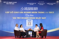 Tây Ninh: Toạ đàm “Vai trò doanh nhân ngày nay”