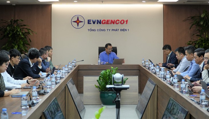 Hội nghị giao ban trực tuyến tháng 12 năm 2023 của EVNGENCO1