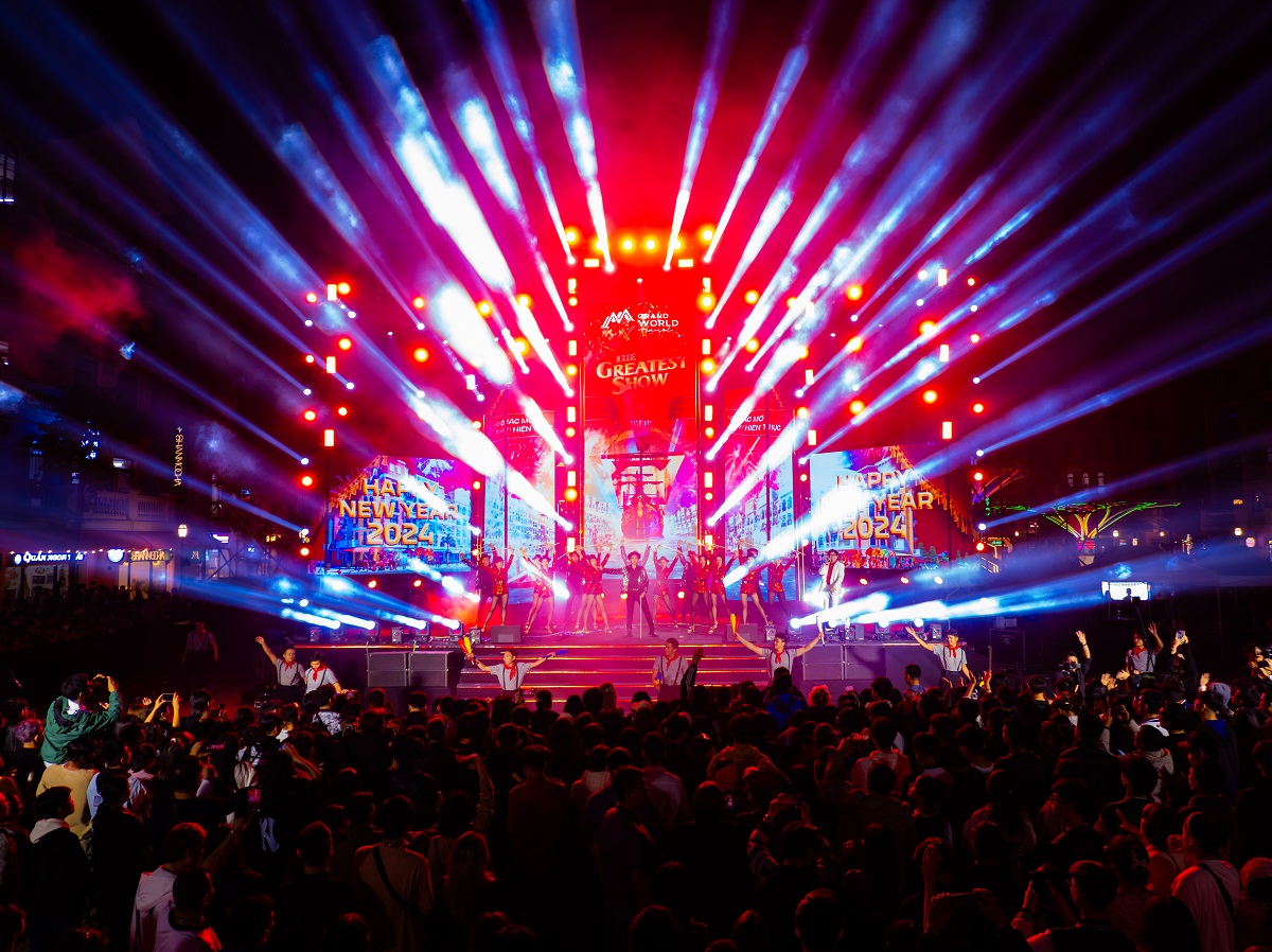 Chào Tết Grand World 2024 sẽ là một đại nhạc hội hoành tráng bậc nhất dịp cuối năm
