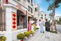 Không khí rộn ràng đón Tết đầu tiên tại nhà mới, check-in vạn cảnh đẹp tại “Quận Kinh Đô”